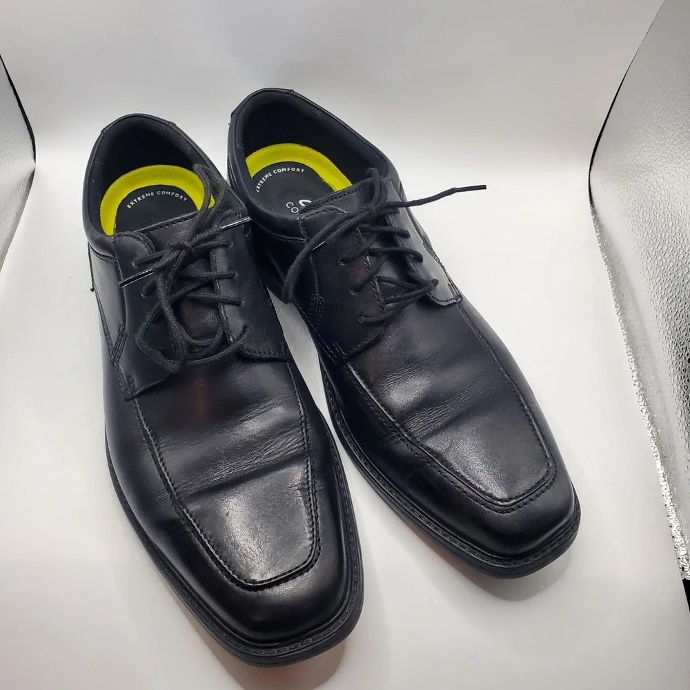 Clarks‎ Collection Men's Extreem Comfort Dress Shoes Soft Cushion Size 10.5